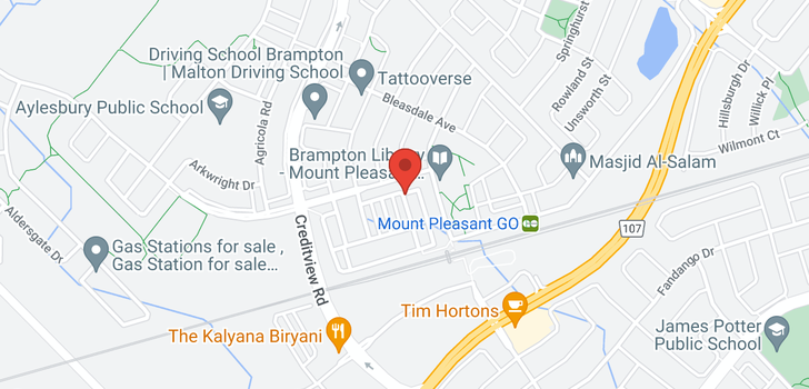 map of #205 -60 BAYCLIFFE CRES